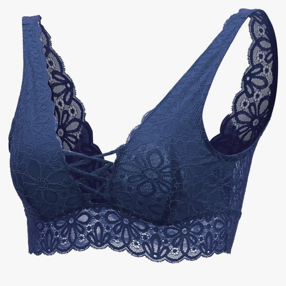 Other - Blue Strappy Bralette